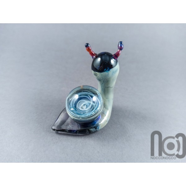 Glass Snail Galaxy Marble, v425