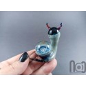 Glass Snail Galaxy Marble, v425