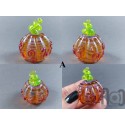 Handmade Glass Pumpkin Figurine