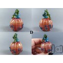 Handmade Glass Pumpkin Figurine