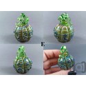 Handmade Glass Pumpkin Figurine