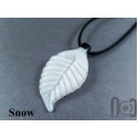 Glass Leaf Pendant 