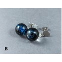 Galaxy Heart Earrings