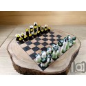 Monster Themed Handmade Glass Chess Set -v1