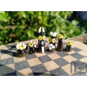 Monster Themed Handmade Glass Chess Set -v1