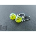 Handmade Colorful Glass Earrings