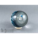 Double Sided Galaxy Marble with 4 Floating Opal Planets, v532
