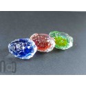 Handmade Glass Galaxy Dragon Egg Set