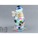 Witches Bottle with Floating Glass Eyeballs | Gothic Decor