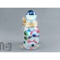 Witches Bottle with Floating Glass Eyeballs | Gothic Decor