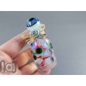 Witches Bottle with Floating Glass Eyeballs | Gothic Decor
