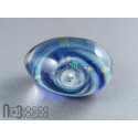 Handmade Glass Galaxy Egg with Opal Planet, v607