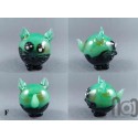 Chubby Glass Cat Miniature