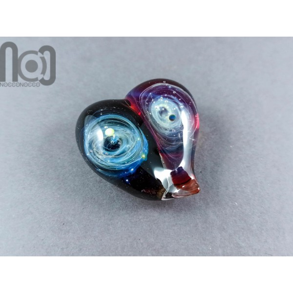 Heart Shaped Galaxy Marble, v343