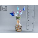 Bud Vase with Tiny Glass Flowers, v013