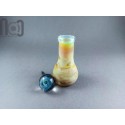 Galaxy Marble Vase with Opal, v012