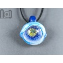 Eyeball Pendant with Opal Pupil, v326