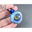 Eyeball Pendant with Opal Pupil, v326