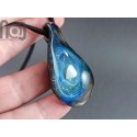 Galaxy Pendant with An Opal Meteor, v126