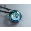 Heady Galaxy Pendant with An Opal Planet, v278