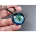 Heady Galaxy Pendant with An Opal Planet, v278