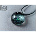 Heady Galaxy Pendant with An Opal Planet, v279