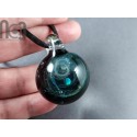 Heady Galaxy Pendant with An Opal Planet, v279