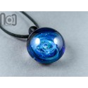 Heady Galaxy Pendant with An Opal Planet, v281