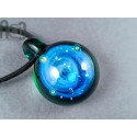 Heady Galaxy Pendant with An Opal Planet, v282