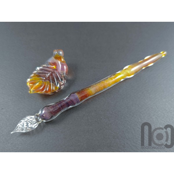 Colorful Glass Dip Pen, v86