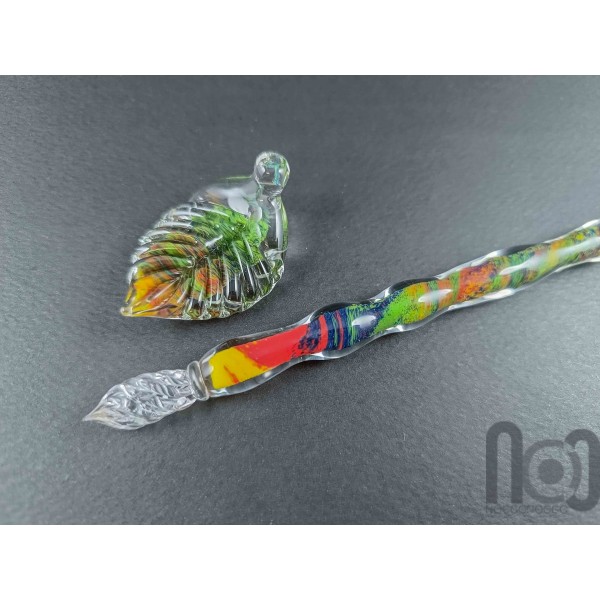 Colorful Glass Dip Pen, v94