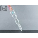 Gold and Fine Silver Fumed Dip Pen with Opal, v102