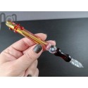Gold Fumed Dip Pen with Opal, v106