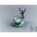 Glass Snail Galaxy Marble, v423