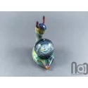 Glass Snail Galaxy Marble, v423