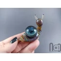 Glass Snail Galaxy Marble, v424