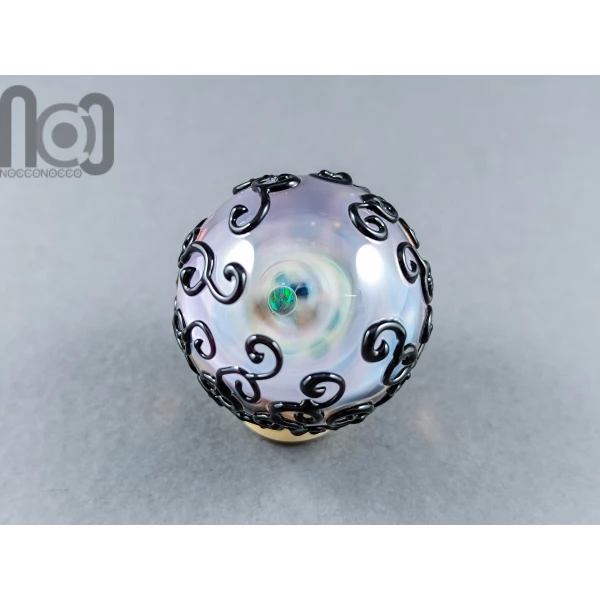 Galaxy Marble with Surface Decoration, v508