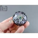 Galaxy Marble with Surface Decoration, v508