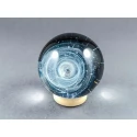 Fine Silver Fumed Glass Galaxy Marble, v541