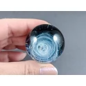 Fine Silver Fumed Glass Galaxy Marble, v541