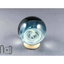 Fine Silver Fumed Glass Galaxy Marble, v542
