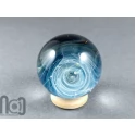Fine Silver Fumed Glass Galaxy Marble, v543