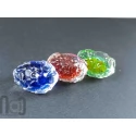 Handmade Glass Galaxy Dragon Egg Set