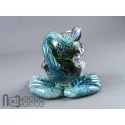 Handmade Glass Monster Sculpture – Carnivorous Plant Inspired Art