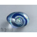 Handmade Glass Galaxy Egg with Opal Planet, v607