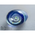 Handmade Glass Galaxy Egg with Opal Planet, v607