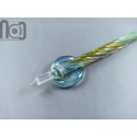 Glass Dip Pen, Pen Pillow and A Bottle of Ink, v034